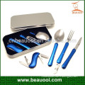 outdoor tools camping cutlery set